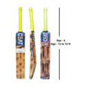 VSM CT Size 6, Age 12 to 14 Year, Scoop Fire (BURN) Double Blade Scoop Bat Poplar Willow Cricket  Bat For 12 - 14 Yrs
