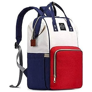 vsol durable nursing maternity diaper backpack tote bag mother baby mother baby diaper nappy changing bag travel shoulder bag standard