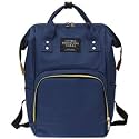 Vsol Durable Nursing Maternity Diaper Backpack Tote Bag Mother Baby Mother Baby Diaper Nappy Changing Bag Travel Shoulder Bag Standard