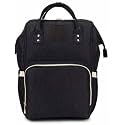 Vsol Durable Nursing Maternity Diaper Backpack Tote Bag Mother Baby Mother Baby Diaper Nappy Changing Bag Travel Shoulder Bag Standard
