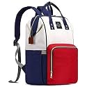 Vsol Durable Nursing Maternity Diaper Backpack Tote Bag Mother Baby Mother Baby Diaper Nappy Changing Bag Travel Shoulder Bag Standard