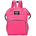 Vsol Durable Nursing Maternity Diaper Backpack Tote Bag Mother Baby Mother Baby Diaper Nappy Changing Bag Travel Shoulder Bag Standard