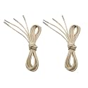 VSUDO Waxed Round Dress Shoelaces 1834 Thick