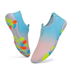 vsufim quick-dry water sports barefoot shoes aqua socks for swim beach pool surf yoga for women men