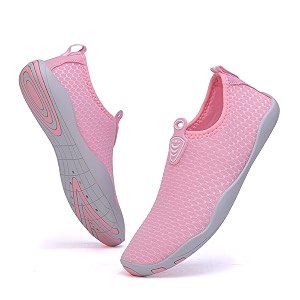 vsufim quick-dry water sports barefoot shoes aqua socks for swim beach pool surf yoga for women men