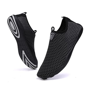 vsufim quick-dry water sports barefoot shoes aqua socks for swim beach pool surf yoga for women men