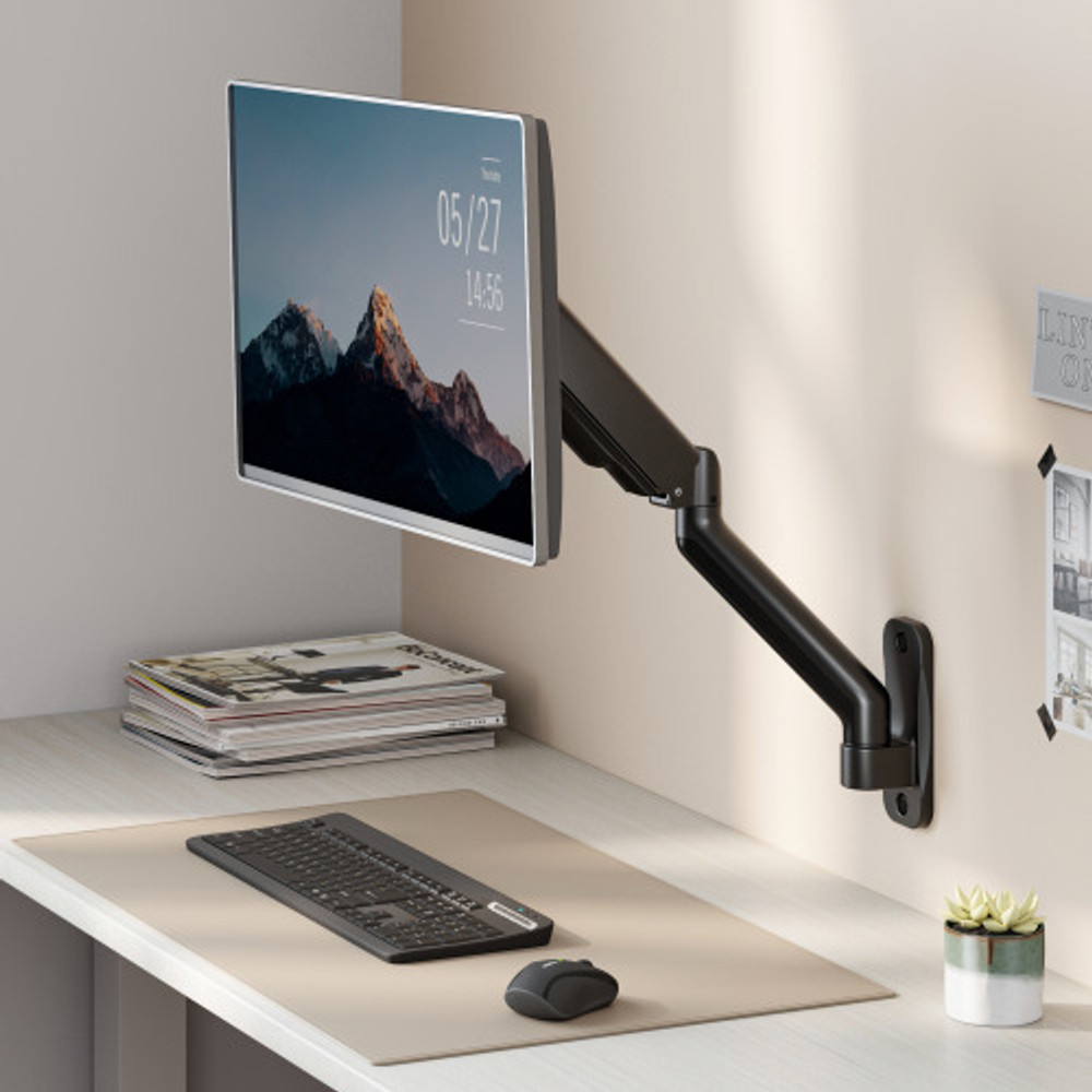Fit Monitor VSYS Cost-Effective Spring-Assisted Monitor Wall Mount-Fit Screen 17 ...