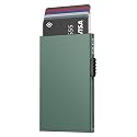 VULKIT Minimalist Credit Card Holder Pop Up Cards RFID Protection Slim Metal Wallet
