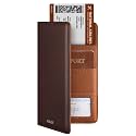 VULKIT Passport Wallet for Travel RFID Blocking Premium Leather
