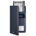 VULKIT Passport Wallet for Travel RFID Blocking Premium Leather