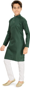vuriq boys striped straight kurta