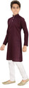 vuriq Boys Striped Straight Kurta