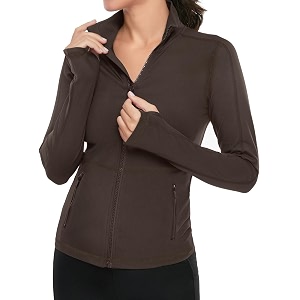 VUTRU Womens Workout Yoga Jacket Full Zip