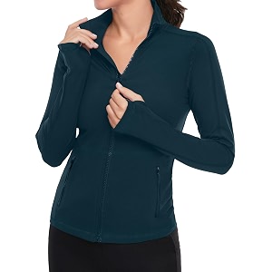 VUTRU Womens Workout Yoga Jacket Full Zip