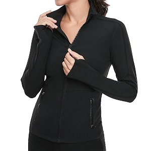 VUTRU Womens Workout Yoga Jacket Full Zip