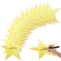 Vuzvuv 11 Inch Large Gold Star Cutouts for Classroom Bulletin Board
