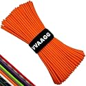 VVAAGG Paracord Rope 550 lb, 4MM 7-Strand Nylon Parachute Cord, 200ft