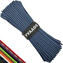 VVAAGG Paracord Rope 550 lb, 4MM 7-Strand Nylon Parachute Cord