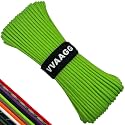 VVAAGG Paracord Rope 550 lb, 4MM 7-Strand Nylon Parachute Cord