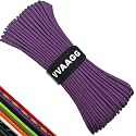VVAAGG Paracord Rope 550 lb, 4MM 7-Strand Nylon Parachute Cord