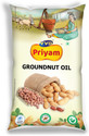 VVD Priyam Groundnut Oil -1 Litre Pouch| Peanut Oil for Healthy Cooking| Kallennai| Groundnut Oil (1000 ml)