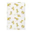 vvfelixl Crib Sheets for Boys &amp; Girls - Cute Duck Toddler Baby Sheets, Fitted, Soft &amp; Breathable, 52 * 28 * 9In White