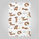 vvfelixl Crib Sheets for Boys Girl Dachshund Dogs Breathable Mini Crib Mattress Sheets Fitted,Toddler Baby Sheets for Crib Mattress 39 * 27 * 5In, g344136908p821c876s1913