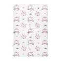 Vvfelixl Crib Sheets for Boys Princess Castle Crown Carriage Toddler Baby Girl Sheets, Neutral, 52 * 28 * 9 In, Multi-colored, Polyester