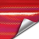 VViViD Bio HEX+ Air-Tint Headlight Vinyl Roll (12" x 60" (2 Pack), Micro Red)