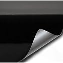 VViViD Gloss Black Vinyl Wrap Adhesive Film Air Release Decal Sheet (24 Inch x 60 Inch)