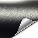 VViViD+ Matte Metallic Black Vinyl Wrap (6ft x 5ft)
