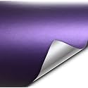 VViViD+ Matte Metallic Purple (Ghost) Vinyl Wrap Roll (25ft x 5ft)