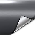 VViViD+ Matte Slate Grey Vinyl Wrap Adhesive Film (15ft x 5ft)