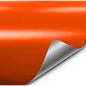 VViViD+ Premium Vinyl Wrap Film (1ft x 5ft, Matte Arancio Argos Red Orange)