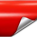 VViViD+ Premium Vinyl Wrap Film (25ft x 5ft, Matte Rosso Corsa Red)