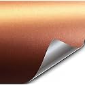 VViViD+ Premium Vinyl Wrap Film (50ft x 5ft, Matte Metallic Copper)