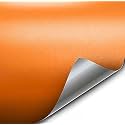 VViViD+ Premium Vinyl Wrap Film (6ft x 5ft, Matte Metallic Orange)