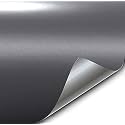 VViViD+ Premium Vinyl Wrap Film (6ft x 5ft, Matte Slate Grey)