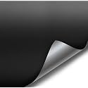 VViViD Satin Flat Matte Stealth Jet Black Vinyl Wrap Roll with Air Release Technology (50ft x 5ft (Full Car Wrap))