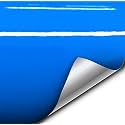 VViViD+ Smurf Blue Gloss Vinyl Car Wrap Film (50ft x 5ft)
