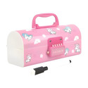 vvn Unicorn-Pink Suitcase Style Design Password Lock Security Multi-Layer Storage Spacious Interior Perfect Return Gift Organizational Features Child-Friendly Art Plastic Pencil Box