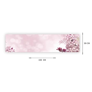 blossom ac stickers air conditioner stickers for home living office fridge sticker wall multicoloured vinyl printed stickers standard size size l x h 100 x 30 cms