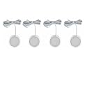 For VW T4 T5 Indoor Light Car Interior Reading Light Car Ceiling Lighting RV Light Camper Lighting 3000K 4000K 6000K 12v 1/4PCS(Natural White 4PCS-4000K)