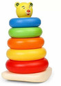 vworld Amazing Educational Teddy Stacking Ring Big(5 Rings). let Your Child Learn Different Colours, Stacking and Sorting. (Multicolor)