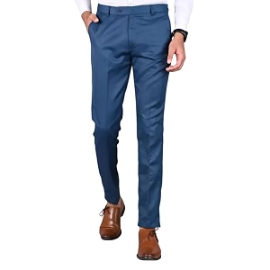 VX9 Mens Formal Trousers Smart Office