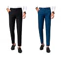 VX9 Men39s Formal Trousers Smart Office amp