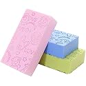 Ultra Soft Exfoliating Bath Sponge for Kids and Adult, Soft Body Shower Sponge, Super Soft Sponge Exfoliate Magic Dead Skin Remover for Women Kids Adults(Multicolor) (Pack Of 2)