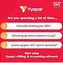 Vyapar Mobile+Desktop software: Billing & Accounting, 1 Month Plan (part of Amazon Digital Suite)