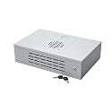 VYAR 2U Metal Rack for DVR/NVR/Network Switches – Lockable, Ventilated with Top & Side Airflow, 2-Way Cable Management Holes – 490x300x160mm Secure Equipment Cabinet