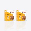 Vyndo Jeera Bhakhri - Pack of 2 (180 gm each), Millet Snacks, Healthy Snacks, Gluten free, No wheat, Best Fasting (Upwas) Snack, Diet friendly
